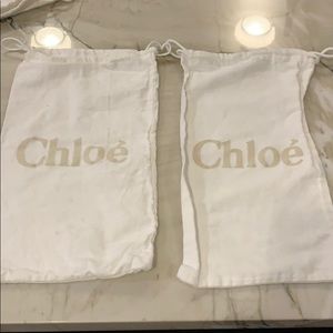 2 Chloe dustbags